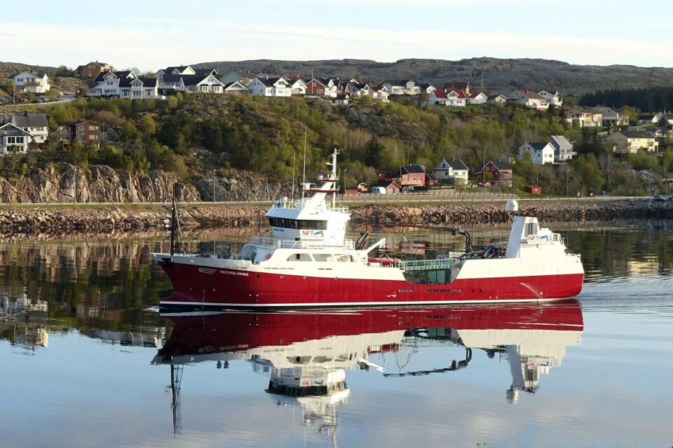 Brønnbåten «Viktoria Viking» som her er avbildet, er nå blitt solgt til Intership, det samme er fartøyet «Dønnalaks». Foto: Norsk Fisketransport.