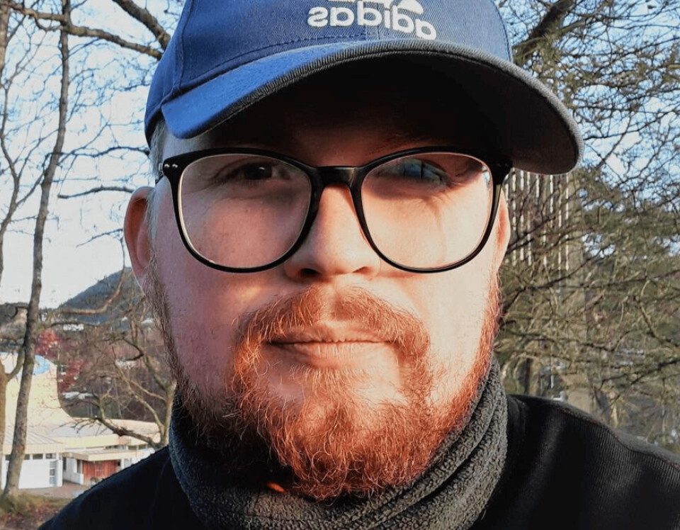 Håvard Øritsland Eggestøl har studert medfødte immunresponser i rognkjeks, og disputerer 5. mars 2020 ved UiB. Foto: UiB Håvard Øritsland Eggestøl har studert medfødte immunresponser i rognkjeks, og disputerer 5. mars 2020 ved UiB. Foto: UiB