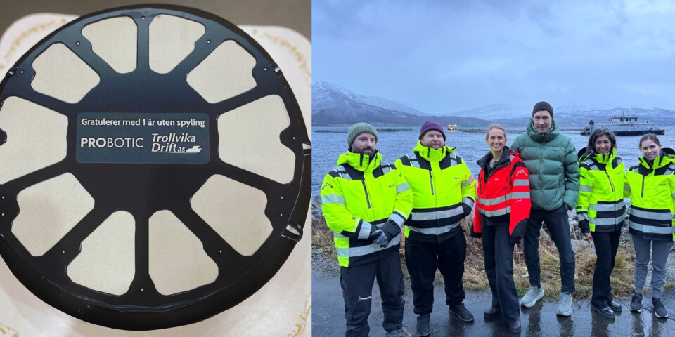 Probotic og Trollvika Drift feiret 14. november anledningen med marsipankake designet som en autonom vaskedrone.