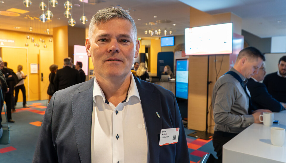 Frode Arntsen under NASF-konferansen i Bergen, tidligere i år.
