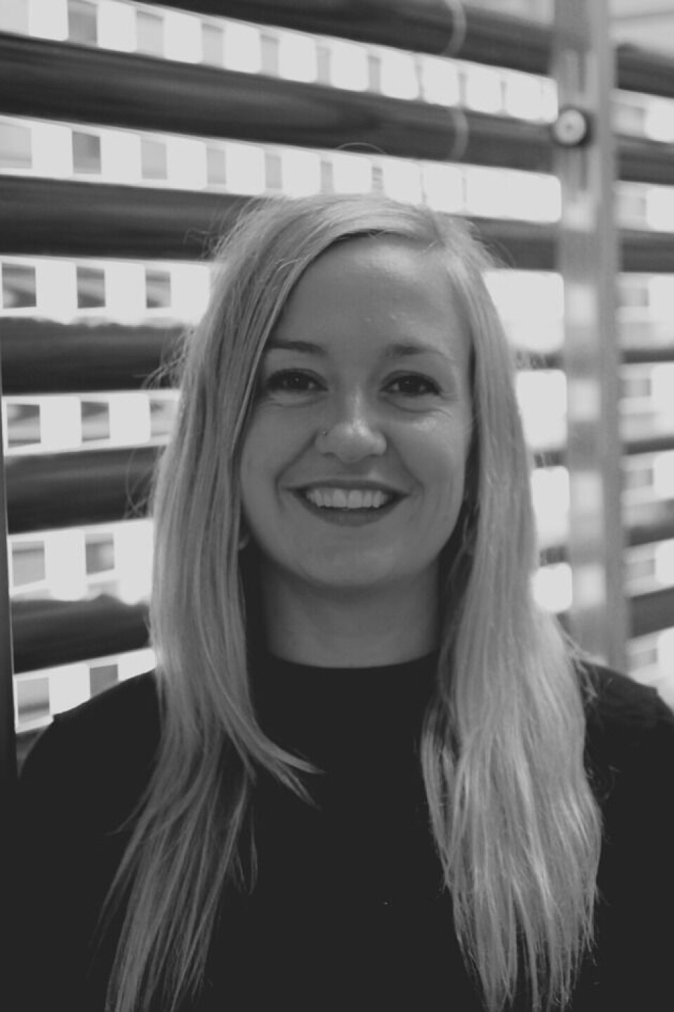 Pia Steinrücken disputerer 11.05.18 for ph.d.-grad ved UiB, med avhandling på mikroalger med høyt marint fettinnhold. Foto: Privat.