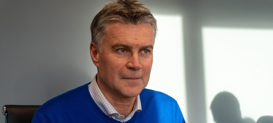 – Et ventesteg eller?