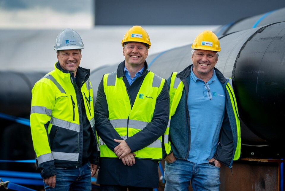Parnere i Bluegreen Geir Andersen, Nils-Johan Tufte, Elg Ragnar Thunes