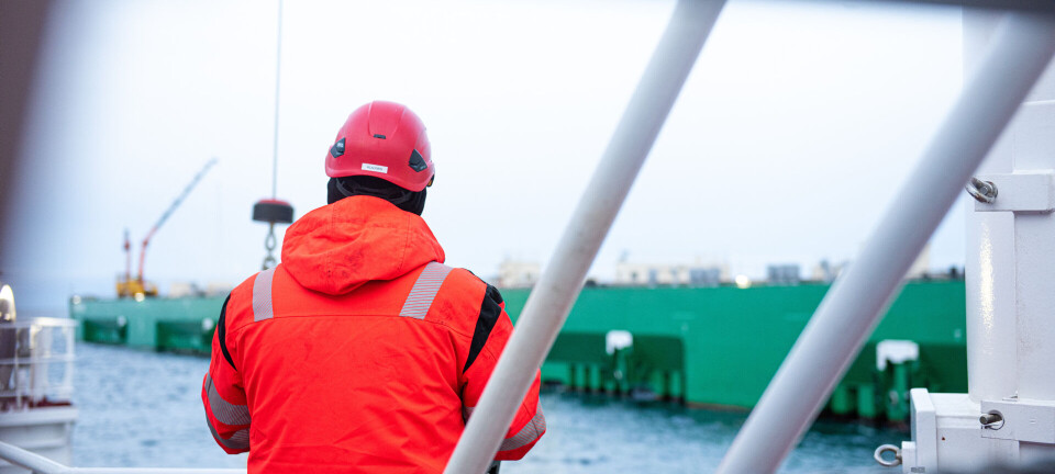 Fikk perlesnormanet i havfarmen
