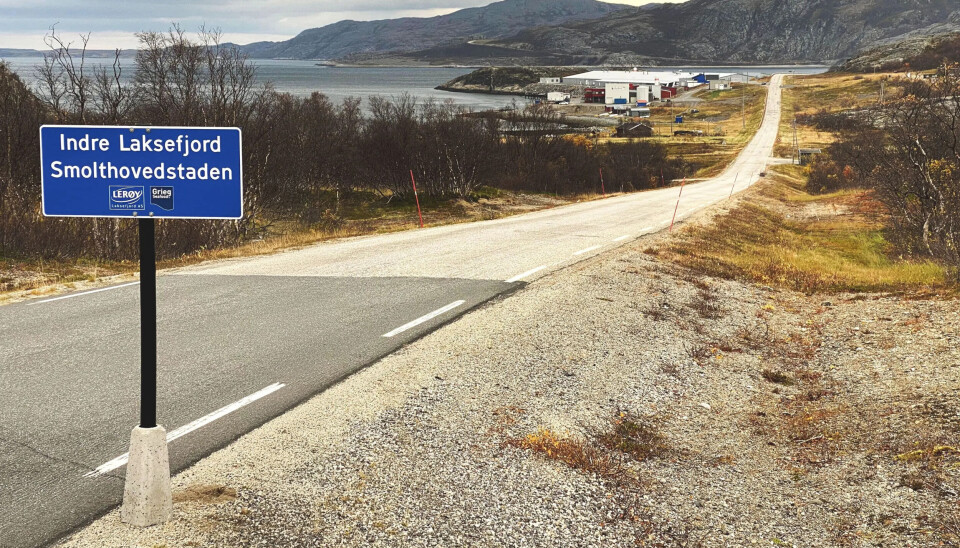 Smoltanlegget til Grieg Seafood Finnmark i Landersfjord i Lebesby kommune.