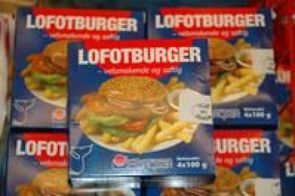 Lofotburger av hvalkjøtt