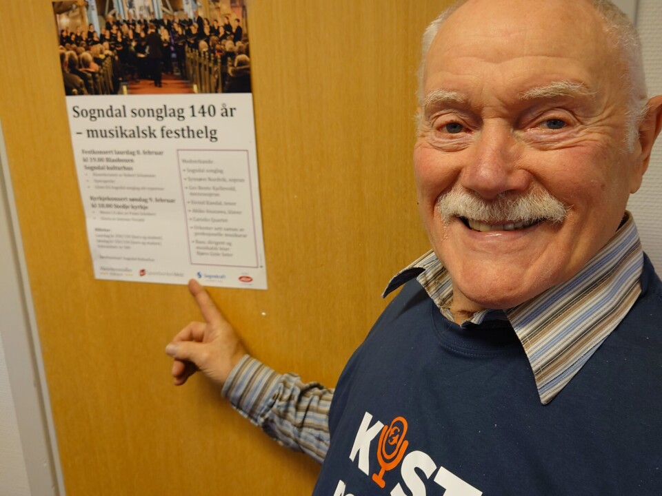 Peter en en aktiv mann. Ikke bare som forsker og oppdretter. - Å synge i kor gir meg stor glede, sier han.