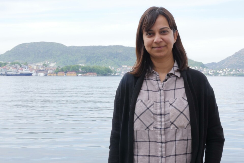 Farah Manji er det nyeste tilskuddet Marine Harvests Global R&D and Technical team. Foto: Marine Harvest.