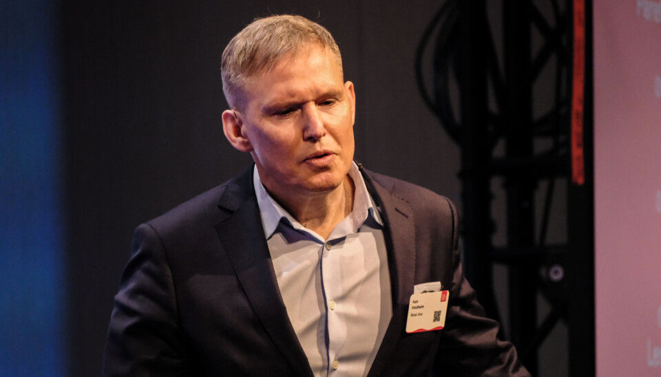 Mowi-sjef Ivan Vindheim på NASF-konferansen 2025.