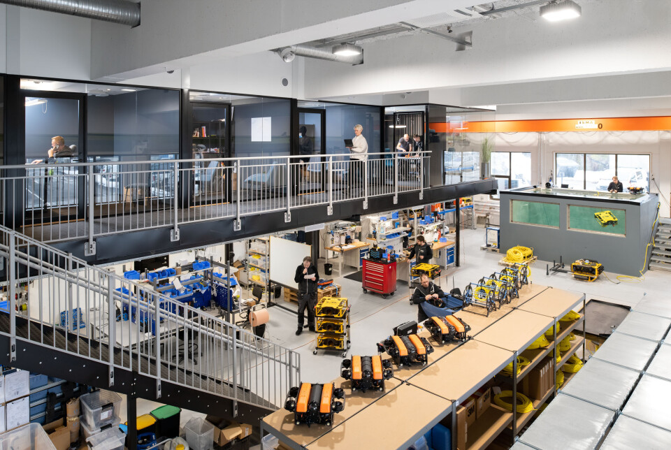 Lokalene til JM Robotics i Kristiansund