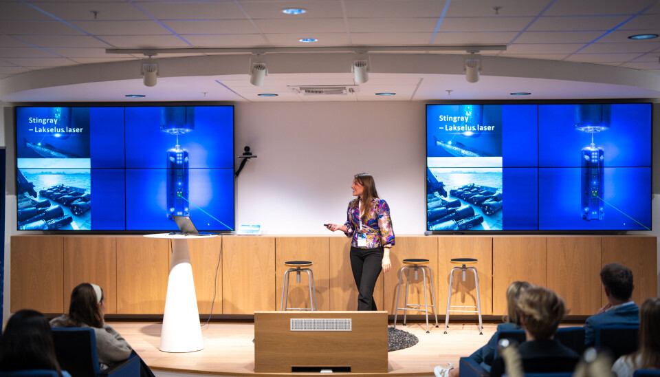 Jenny Kvamme presenterer.