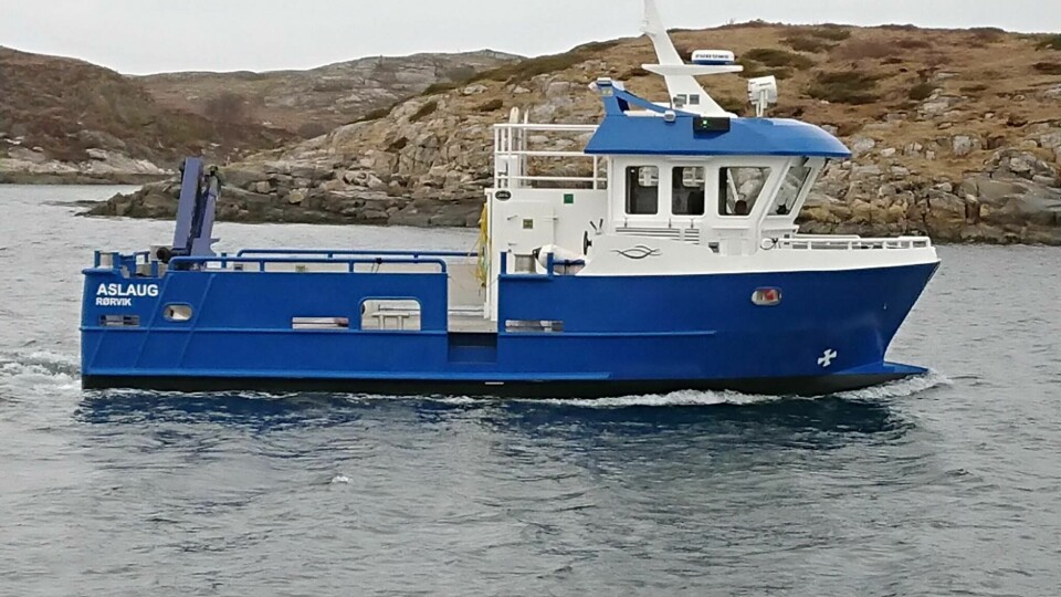 Fartøyet Aslaug ble denne uken levert fra Moen Marin til Emilsen Fisk. Foto: Emilsen Fisk.