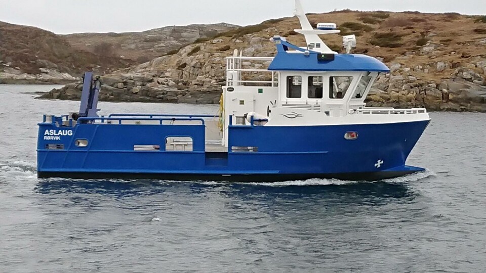 Fartøyet Aslaug ble denne uken levert fra Moen Marin til Emilsen Fisk. Foto: Emilsen Fisk. Fartøyet Aslaug ble denne uken levert fra Moen Marin til Emilsen Fisk. Foto: Emilsen Fisk.