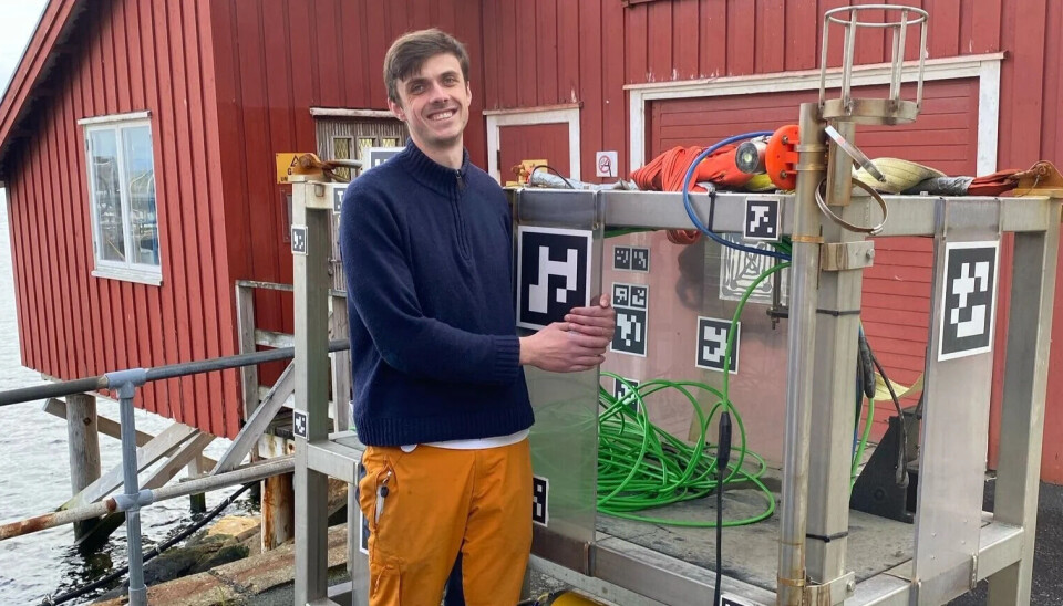 PhD-stipendiat Leonard Florian Tom Günzel, NTNU Department of Marine Technology.
