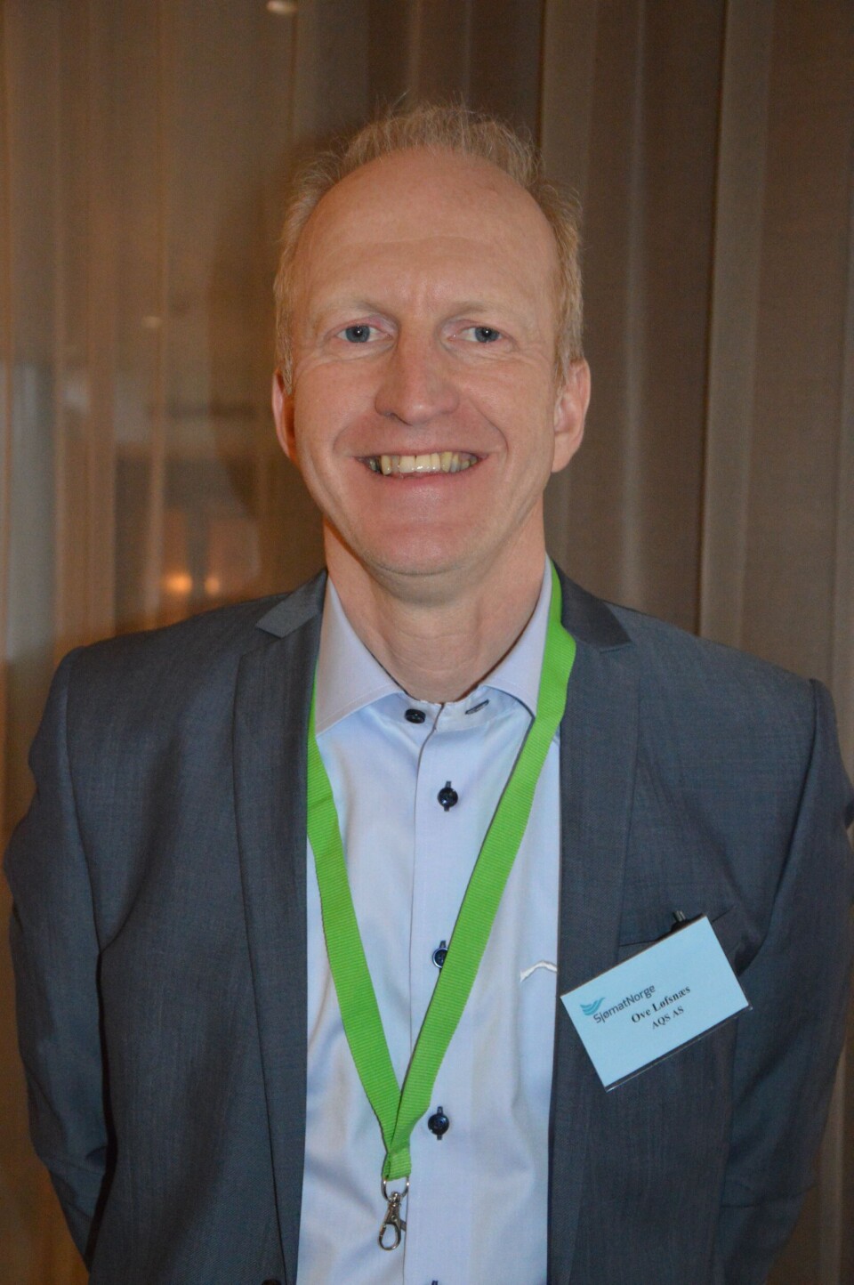 Ove Løfsnes daglig leder i AQS. Foto: Therese Soltveit.