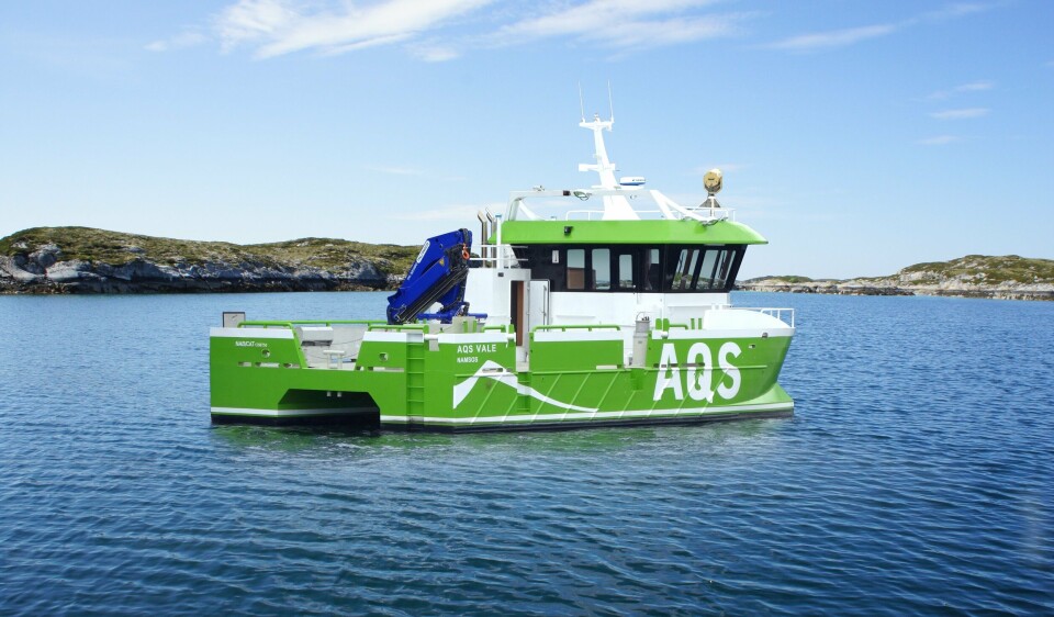 - Vi er topp rustet med mannskap, fartøy og utstyr for en ny lusesesong. Vi har drevet behandling langs mye av kysten i hele vinter, med en litt roligere periode i mars, sier daglig leder Ove Løfsnes i serviceselskapet. Foto: AQS