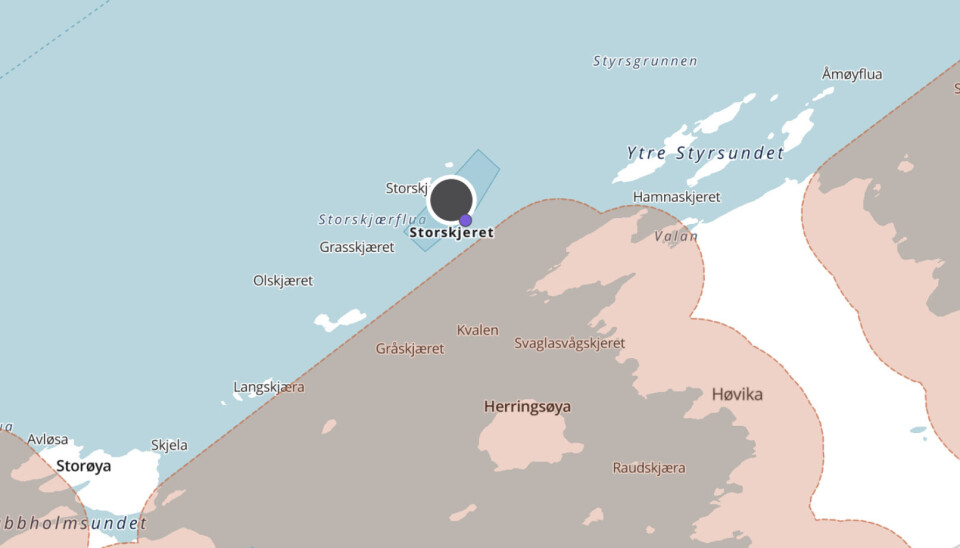 Lokalitet Storskjæret.