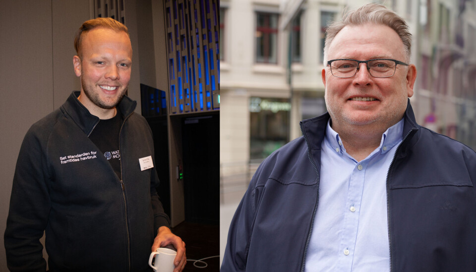 Svein Flølo i Hofseth og Sondre Eide i Eide Fjordbruk mener havbruksmeldingen inneholder viktige grep for å redusere både villfiskdødelighet og dødelighet i oppdrett.