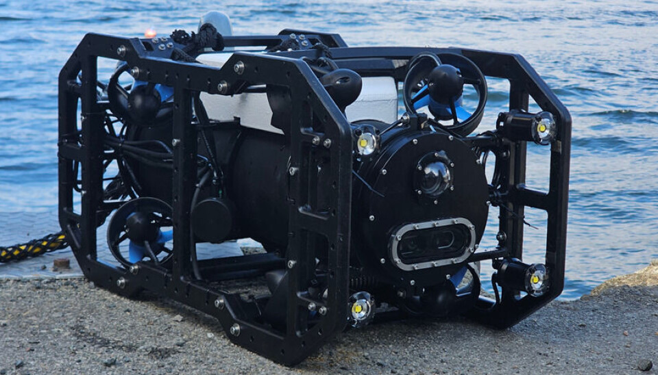 Her ser man Moch Technology sin inspeksjonsdrone.