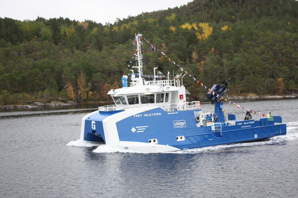 Frøy Valkyrien. Foto: Sletta Verft.