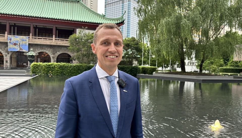 Christian Chramer i Japan.