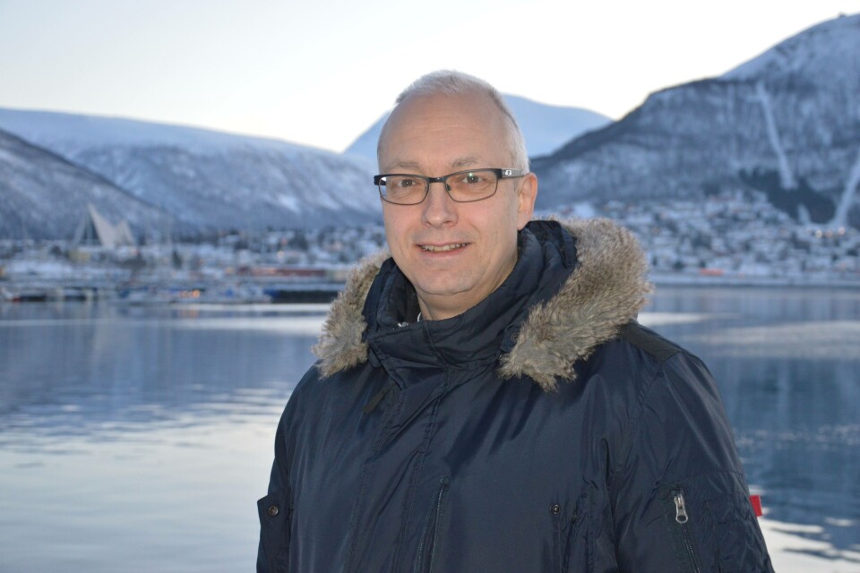 Sjømatrådets analytiker Paul T. Aandahl oppsummerer sjømatåret 2018. Se også video med Paul T. Aandahl og Ingvild Kristine Pettersen lengre ned i saken. Foto: Therese Soltveit.