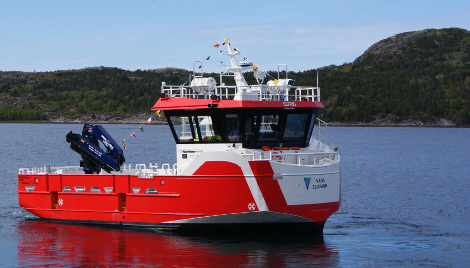 Fartøyet som skal leveres er av denne typen, FollaPower 50EL.