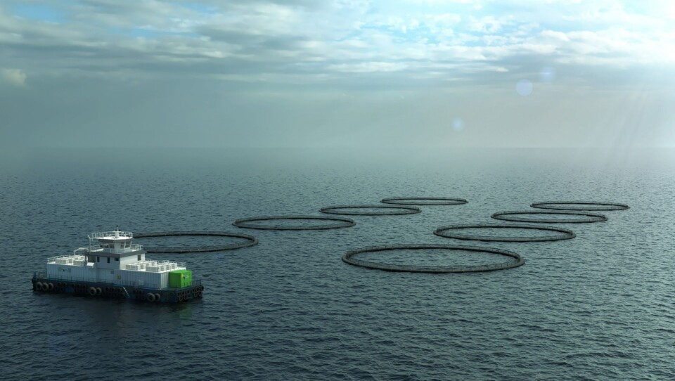 Kleiva Fiskefarm satser på grønn teknologi. Foto: Fjord Maritime