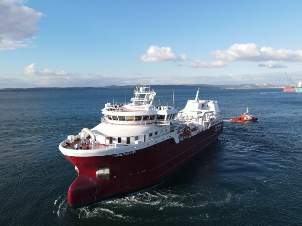 MS «Harald Martin» er den andre brønnbåten Tersan leverer til Nordlaks i 2021. Foto: Tersan Shipyard.