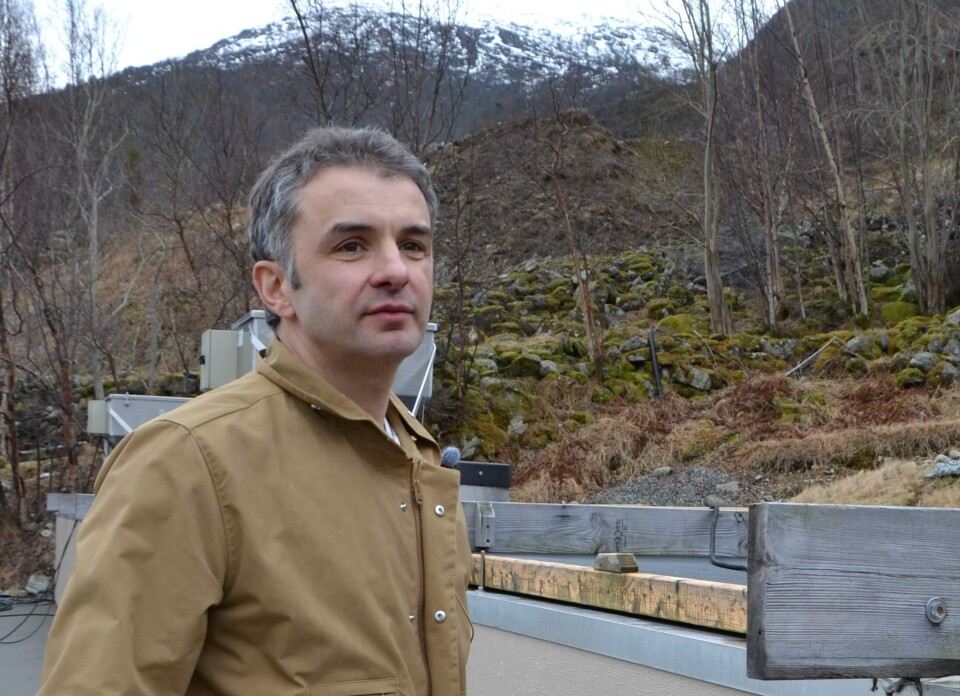 Jan Arne Brekke, daglig leder i Sogn Aqua. Foto Linn Therese Skår Hosteland