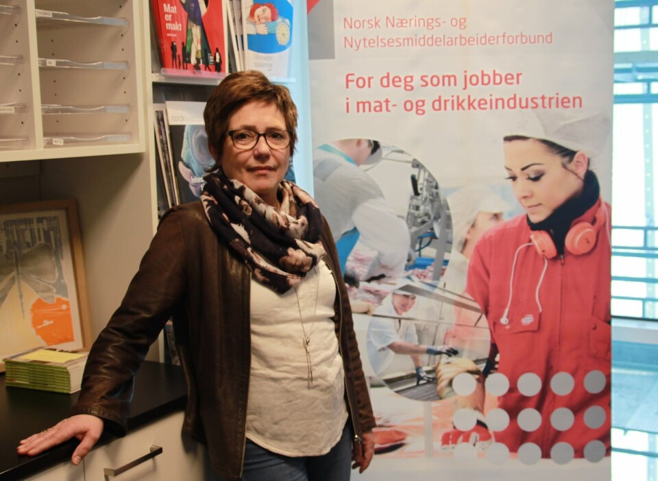 Forbundssekretær i NNN Ann-Solveig Sørensen mener at regjeringen mangler fullstendig forståelse for sjømatindustriens problematikk når det gjelder råvaretilgang. Foto: NNN.