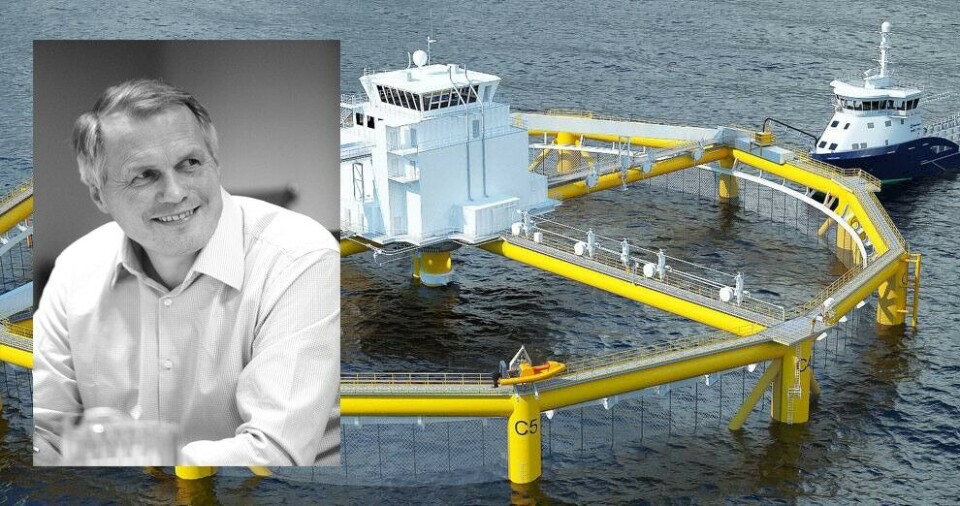 - Solid drift og sterke biologiske prestasjoner i vår norske virksomhet bidro til reduserte kostnader og gode marginer, sier konsernsjef Gustav Witzøe. Foto: SalMar
