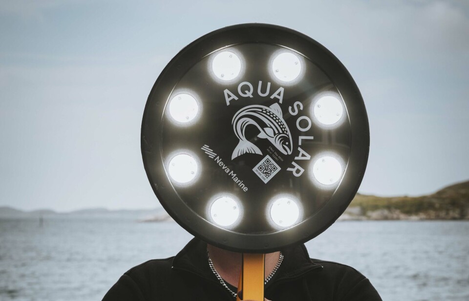 Det nye lyssystemet heter Aqua Solar.