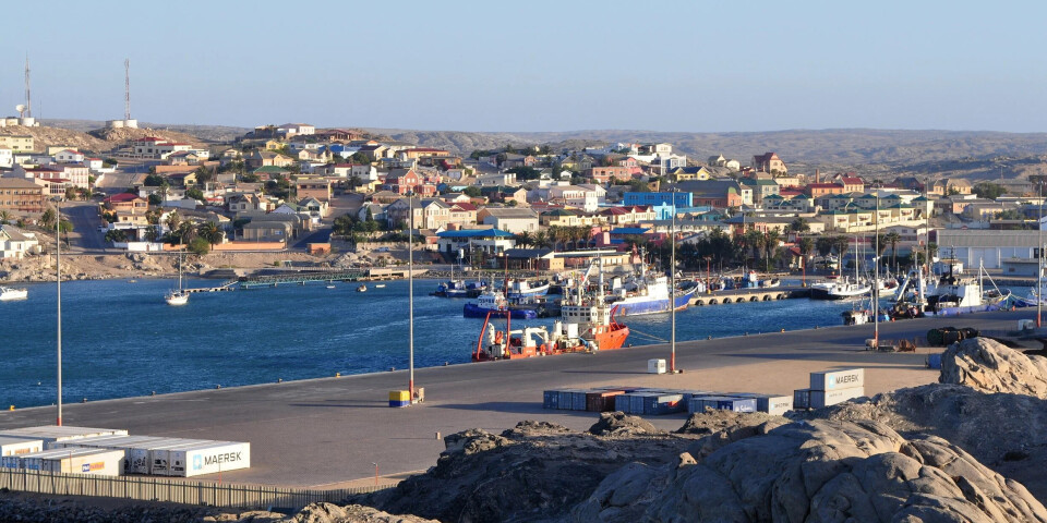 Lüderitz Bay: Etablert infrastruktur med havn, prosessindustri og logistikk gir et solid grunnlag for oppdrettssatsingen.