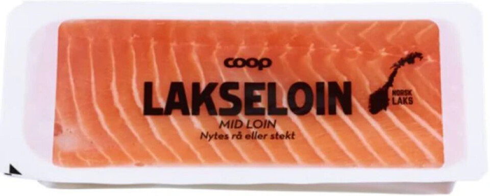 Tilbakekaller lakseloin