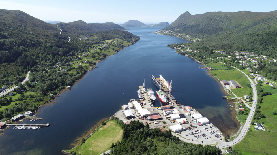 Myklebust verft på Gurskøy i Møre og Romsdal har over 100 års erfaring med skipsbygging og ombygging. Verft-sjef sier de opplever økt aktivitet innen akvakulturmarkedet.