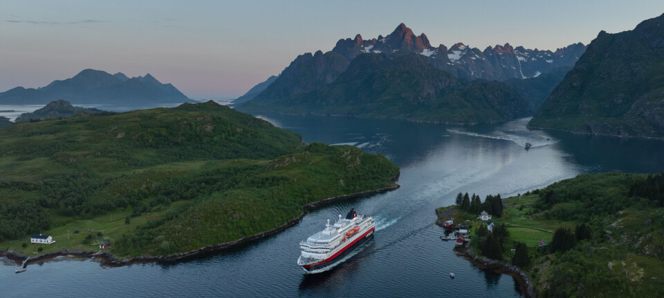Hurtigruten med første seiling på rent biodrivstoff