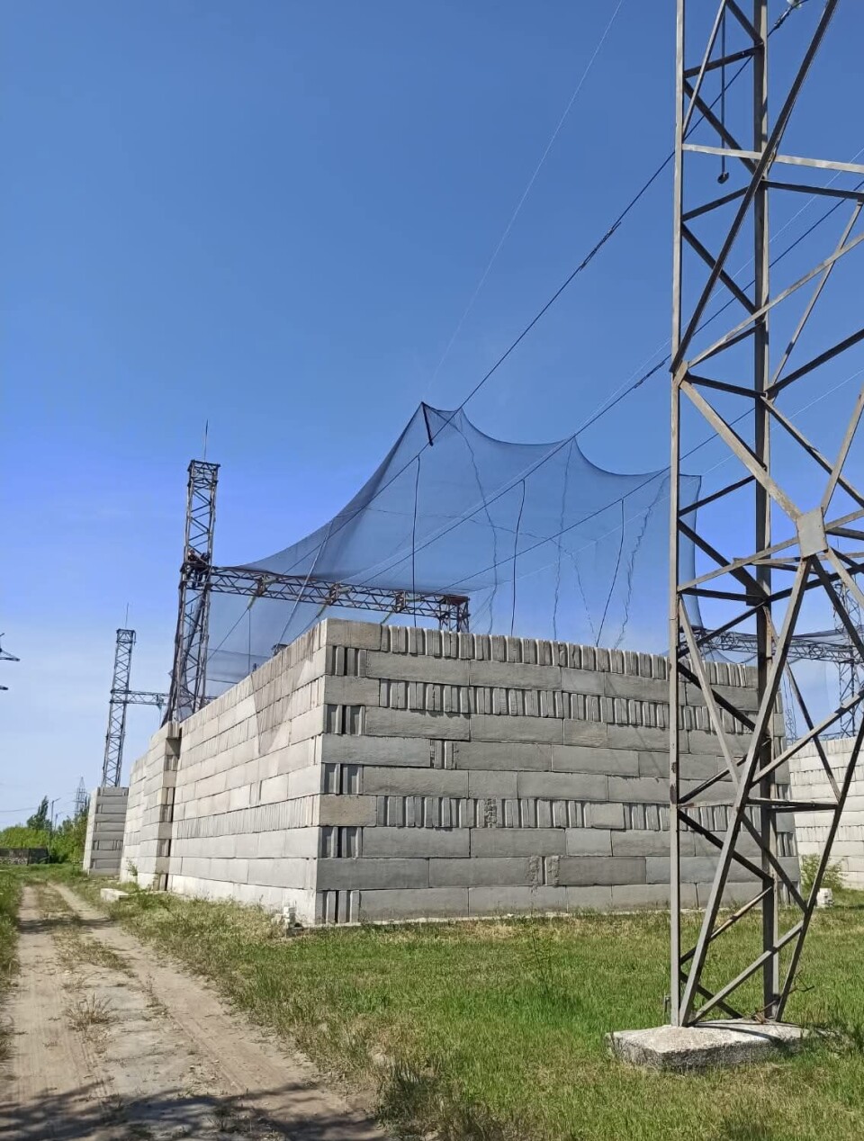 Dronefanger i Ukraina.