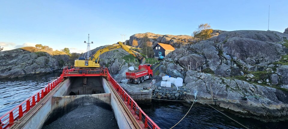 Utklasser lastebil på klima