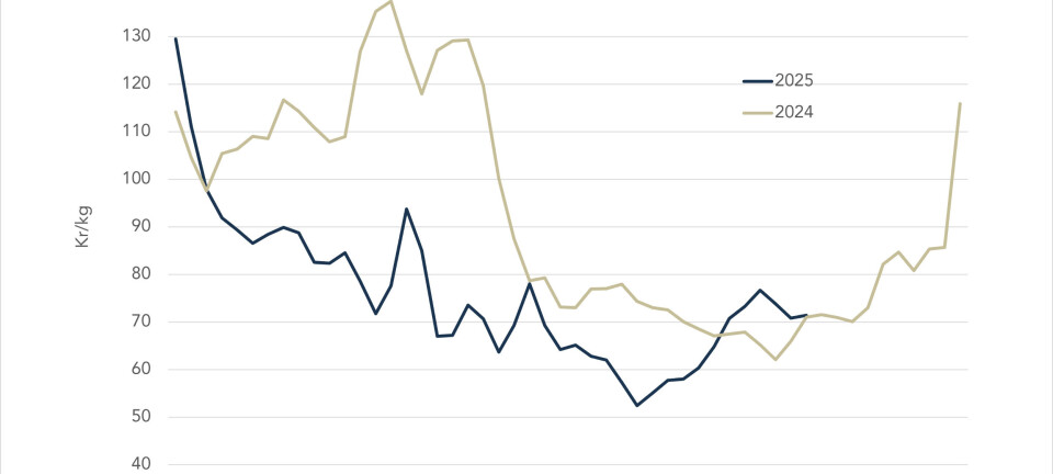 Norway exported its fifth-highest volume of salmon ever last week