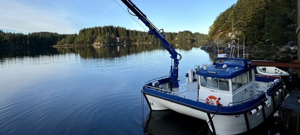 Leverer kraner til Tobias Båt