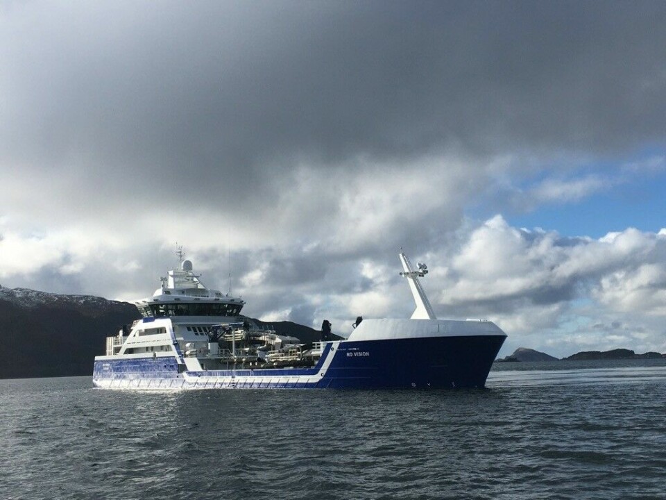Årets Ship of The Year er MS «Ro Vision». Foto: Larsnes Mek