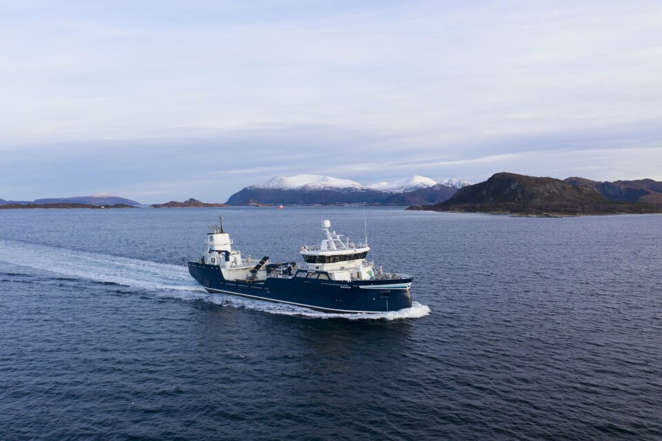 «Ronjafisk» er overlevert. Nå seiler hun til Skottland, og skal inn på langsiktig kontrakt for Scottish Salmon og deres oppdrettsanlegg i Skottland.
