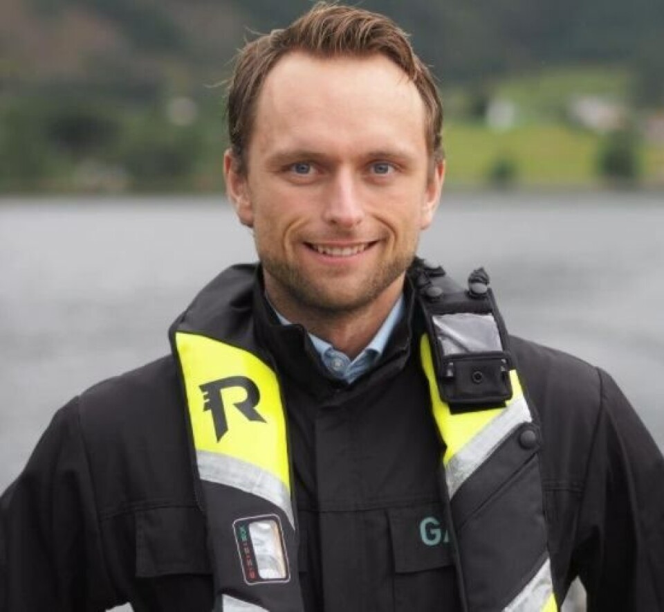 Ola Kvalheim, konsernsjef i Gadus Group. Å få godkjent en lokalitet sier Kvalheim krever omfattende dokumentasjon, målinger og undersøkelser. Foto: Gadus Group.