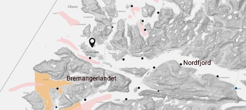 Oppdrettere anker korallsak