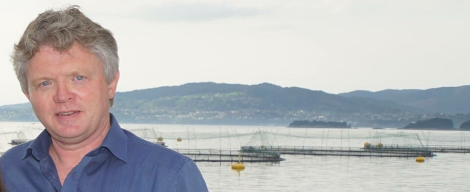 - Det viktigste vi har erfart som oppdrettere gjennom 40 år er at vi må finne løsninger på det som bringer utfordringer, slik at vi kan levere kvalitetsfisk hele veien. Her kan vi få til noe, sier Magne Tombre om konseptet. Foto: Jørgen Fagerthun.