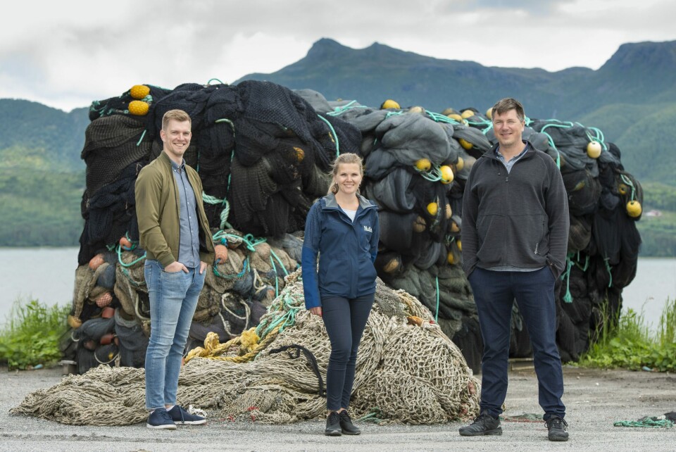 Øistein Aleksandersen, bærekraftssjef Heidi Ruud og logistikk- og innkjøpsansvarlig Kristian Sandbakk Hansen. Foto: Tanja Midthun Øistein Aleksandersen, bærekraftssjef Heidi Ruud og logistikk- og innkjøpsansvarlig Kristian Sandbakk Hansen. Foto: Tanja Midthun