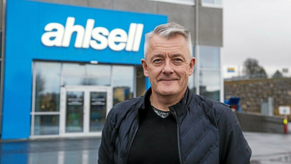 Foto: Øyvind Ludt / Moderne Transport. Gjert Ingebrigtsen, Logistikkansvarlig Ahlsell Norge.