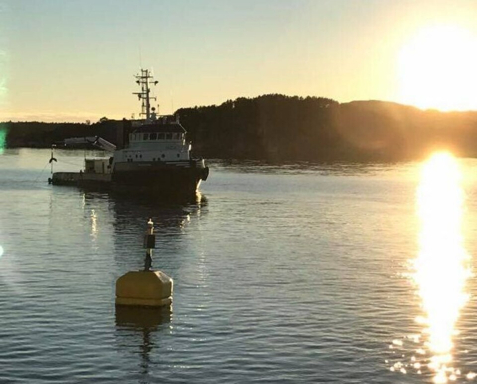 Fox Challenger i fint driv på Vestlandskysten. Foto: Samba AS.
