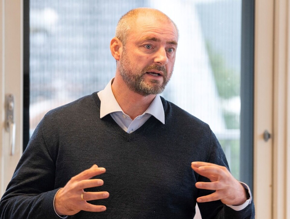 Robert Eriksson, administrerende direktør i Sjømatbedriftene. Foto: Sjømatbedriftene